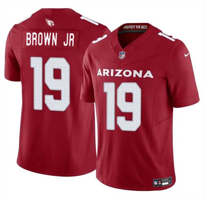Men & Women & Youth Arizona Cardinals #19 Anthony Brown JR Red 2024 F.U.S.E. Vapor Untouchable Limited Stitched Jersey->washington commanders->NFL Jersey